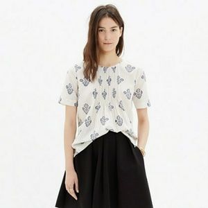 Madewell silk-blend blouse